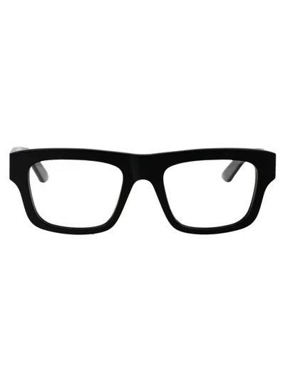 Alexander Mcqueen Optical In 001 Black Black Transparent