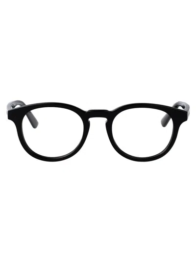 Alexander Mcqueen Optical In Black-black-transparent