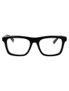 Alexander Mcqueen Am0475o Glasses In Black-black-transparent