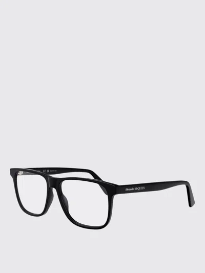 Alexander Mcqueen Optical Frames Men Mcqueen In Black