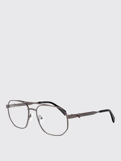 Alexander Mcqueen Optical Frames Men Mcqueen In Gray