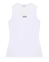 Alexander Mcqueen Optical White Cotton Sweaters In White