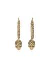 Alexander Mcqueen Women Orecchini A Cerchio Skull