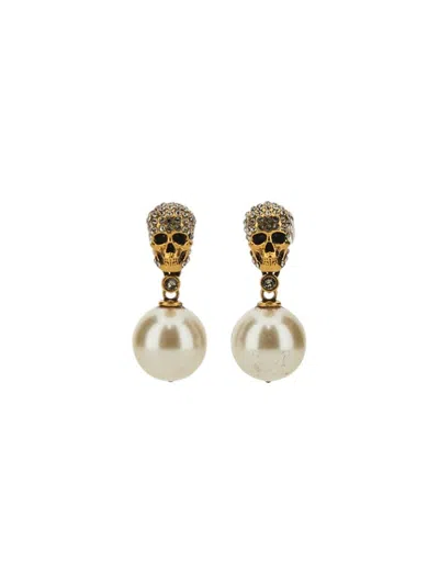ALEXANDER MCQUEEN ALEXANDER MCQUEEN SKULL EARRINGS