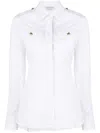 Alexander Mcqueen Alexander Mc Queen Organic Cotton Shirt In White