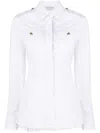 Alexander Mcqueen Alexander Mc Queen Organic Cotton Shirt In White