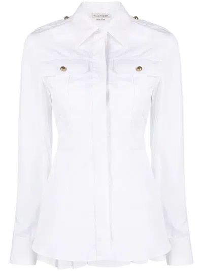 ALEXANDER MCQUEEN ORGANIC COTTON SHIRT