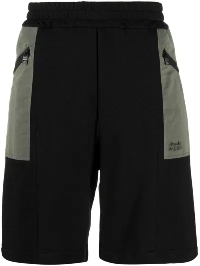ALEXANDER MCQUEEN ALEXANDER MCQUEEN ORGANIC COTTON SHORTS