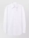 Alexander Mcqueen Organic Cotton T-chain Shirt With Metal Pin