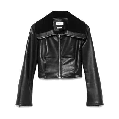 Alexander Mcqueen Outerwears In Black