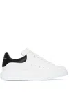 Alexander Mcqueen Alexander Mc Queen White And Blue Navy Oversized Sneakers