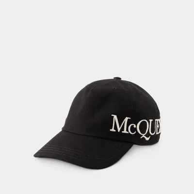 ALEXANDER MCQUEEN ALEXANDER MCQUEEN OVERSIZE CAP
