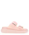 Alexander Mcqueen Buckled Rubber Sandals