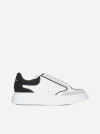 ALEXANDER MCQUEEN OVERSIZE LEATHER AND SUEDE SNEAKERS