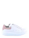 Alexander Mcqueen Iconic Oversized Leather Sneakers In White
