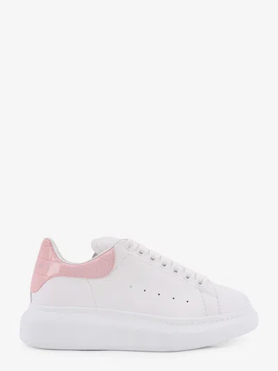 Alexander Mcqueen Mcqueen Oversize Leather Sneakers In White
