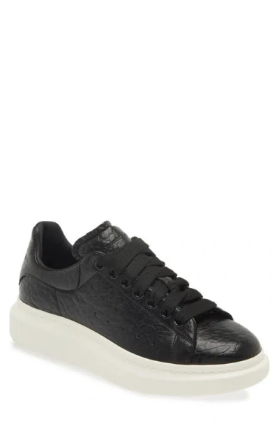 ALEXANDER MCQUEEN MCQUEEN GRAINY LEATHER OVERSIZE SNEAKER