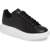 Alexander Mcqueen Oversize Sneaker In Black/white