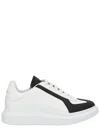 Alexander Mcqueen Contrast-panel Sneakers In White
