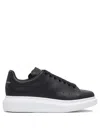 Alexander Mcqueen Round Head Lacing Low-cut Casual Sneakers
