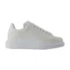 Alexander Mcqueen Oversize Sneakers Alexander Mc Queen Leather White In White