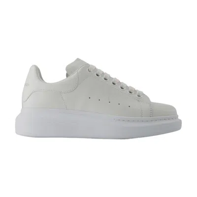 Alexander Mcqueen Oversize Sneakers Alexander Mc Queen Leather White