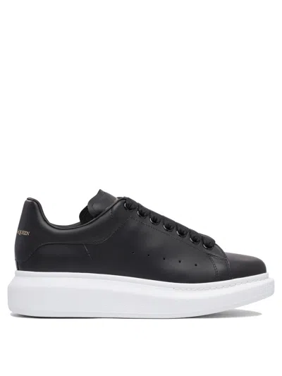 ALEXANDER MCQUEEN OVERSIZE SNEAKERS & SLIP-ON BLACK