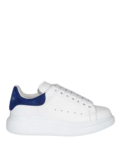 Alexander Mcqueen Oversized Leather Sneaker In Purple