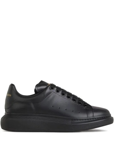 ALEXANDER MCQUEEN 'OVERSIZE' SNEAKERS IN BLACK LEATHER ALEXANDER MCQUEEN