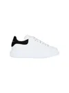 Alexander Mcqueen Oversize Sneakers In White And Beige Calf Leather