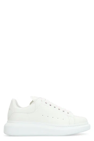 Alexander Mcqueen Oversized Lace-up Sneakers In White