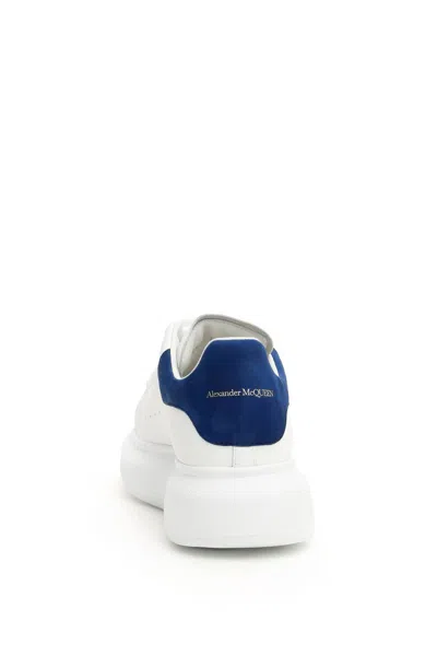 Alexander Mcqueen Oversize Sneakers In White,blue