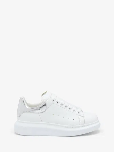 ALEXANDER MCQUEEN ALEXANDER MCQUEEN  OVERSIZE SNEAKERS WHITE/SILVER CROC