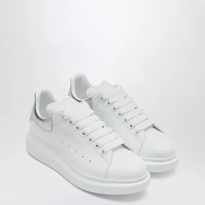 Alexander Mcqueen Oversize Sneakers White/silver Croc Women
