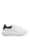 Alexander Mcqueen Oversized Leather Sneakers In White