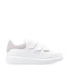 Alexander Mcqueen Oversize Touch-strap Sneakers In White