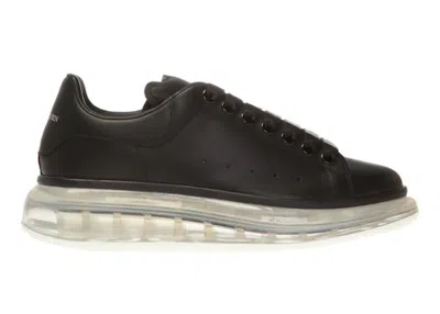 Pre-owned Alexander Mcqueen Oversized Black Clear Sole (women's) Sneakers In Black Black Clear Sole