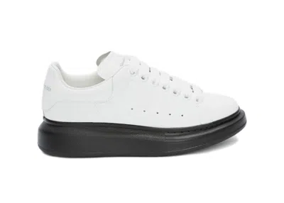Pre-owned Alexander Mcqueen Oversized Black Sole (women's) Sneakers In White