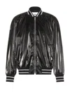 Alexander Mcqueen Oversized Bomber In Black