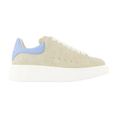 Alexander Mcqueen Oversized Calfskin Sneaker In Brown