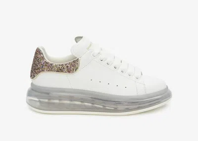 Pre-owned Alexander Mcqueen Oversized Candy Glitter (women's) Sneakers In White
