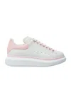 Alexander Mcqueen Oversized Chunky Leather Sneakers In White
