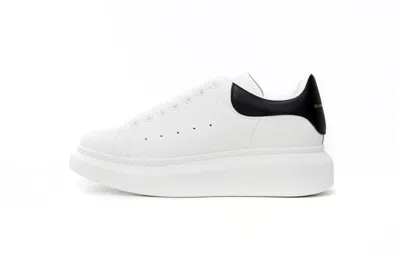 Pre-owned Alexander Mcqueen Oversized Classic Leather Black Tail Men's Shoes