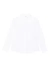 Alexander Mcqueen Oversized-collar Cotton Shirt In White