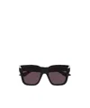 Alexander Mcqueen Oversized-frame Sunglasses In Black