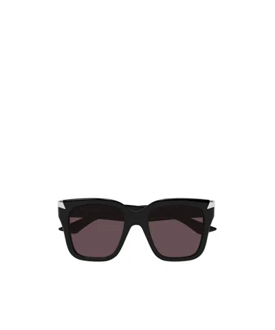 Alexander Mcqueen Oversized-frame Sunglasses In Black