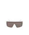 Alexander Mcqueen Oversized-frame Tinted Sunglasses In Gray