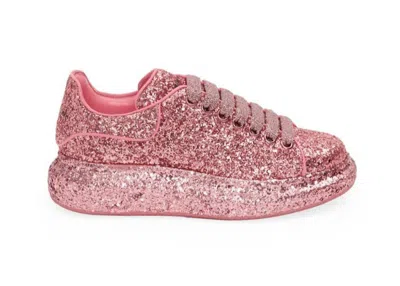 Pre-owned Alexander Mcqueen Oversized Glitter All Over (women's) Sneakers In Pink