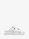 Alexander Mcqueen Oversized Hybrid Slide In Ivory