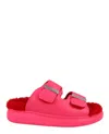 Alexander Mcqueen Oversized Hybrid Slides